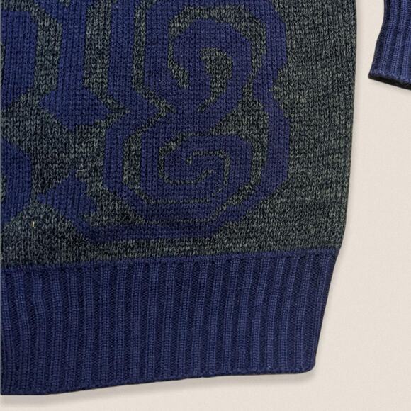 Vintage Grandpa Cardigan Sweater V neck Size XL Logic - Picture 2 of 4